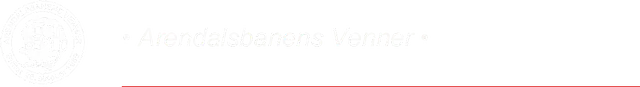 Logo, ARENDALSBANENS VENNER